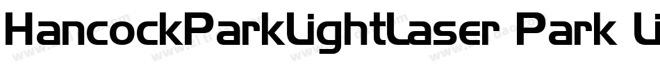 HancockParkLightLaser Park Light Laser112188 22734 PM字体转换